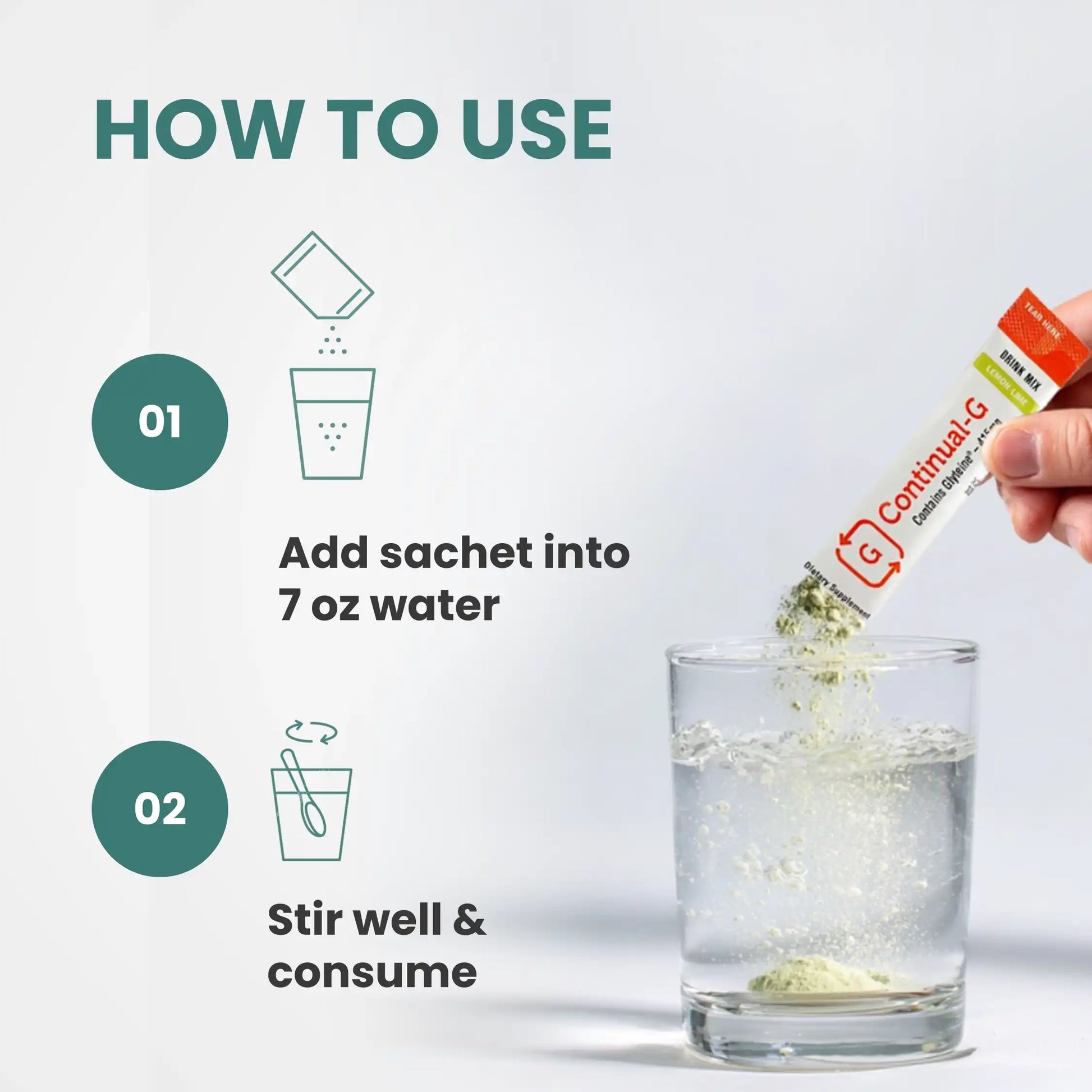 How to Use Continual-G Powder